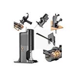 Moonshop Matkap İçin Şarjlı Ve Elektrikli Matkap Pistonlu Jig Testere Aparatı Ağaç Metal Işleme Adaptör