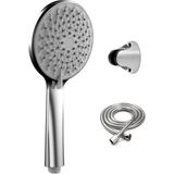 MOONSHOP Nilüfer 3 In 1 5 Fonksiyonlu Banyo Duş Başlığı Seti Hediyeli.