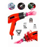 Moonshop Pro Alman Teknoloji 2000 Watt Darbeye Dayanıklı Kademeli Sıcak Hava Tabancası Hediyeli Ürün