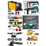 Moonshop Pro Full Alman Invertir Kaynak Hilti Matkap Taslama Tas Motoru Planya Dekupaj Hediyeli Set.