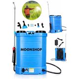 MOONSHOP Pro Japan Turbo 16 L Şarjlı Sırt Tipi İlaç Pompası Akülü Şarjlı İlaçlama Makinesi Köpük Pompası