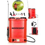Moonshop Pro Japan Turbo 16 Lt Şarjlı Sırt Tipi Pompası Akülü Şarjlı Ilaçlama Makinesi Köpük Pompası