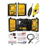 Moonshop Pro Seri 350 Parça Çift Makinalı Çok Fonksiyonlu Gravür Oyma Dremel Taşlama Zımpara Kesme Set