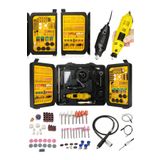Moonshop Pro Seri 405 Parca Cift Makinali Cok Fonksiyonlu Gravur Oyma Dremel Taslama Zimpara Kesme Set
