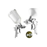 Moonshop Pro Seri Paslanmaz Üstten Depolu Profesyonel 600 Cc Boya Sprey Hava Tabancası Hediyeli Ürün.