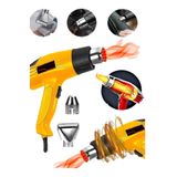 Moonshop Pro Seri Profesyonel 3500Watt Darbeye Dayanikli Kademeli Sicak Hava Tabancasi Hediyeli Urun.