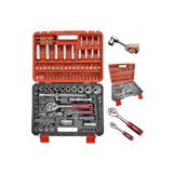 Moonshop Profesyonel 1/2 Ve 1/4 Cırcırlı Lokma Anahtar Takımı Bits Uç Seti 108 Parça