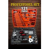 Moonshop Profesyonel 121 Parca Lokma Takimi 1/2-1/4-3/8 Takim Seti
