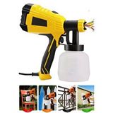 Moonshop Profesyonel 950 W Sx 6606 Elektrikli Sprey Boya Püskürtme Tabancası Dezenfektan Ilaçlama Makinesi Çok Renkli