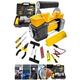 Moonshop Profesyonel Cift Pistonlu 12 V 150 Psi Dakikada 85 Lt Arac Araba Lastik Bot Sisirme Kompresoru