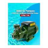 Moonshop Qb60 Bahçe Yüksek Performans Yarım Parmak Su Motoru Su Pompası Dinamo 24 Ay Garantili Ürün