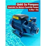Moonshop Qb60 Elektrikli Su Motoru 0.5Hp 1 Inc Bahce Pompasi Su Pompasi 2 Yil Garaantili Urun