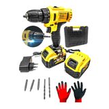 Moonshop Turbo Tools 36 Watt 5000 Ma 2 Li-Ion Cift Akulu Profesyonel Vidalama Sarjli Matkap Eldiven