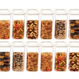 Moonstar 12 Li Süper Set Saklama Kabı Erzak Kabı Seti 1650 Ml-max-522