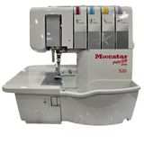 Moonstar 520 Profesyonel Overlok 2-3-4 İplik Overlok Makinası / Ev Tipi Overlok Makinası