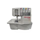 Moonstar 520 Profesyonel Overlok 2-3-4 İplik Overlok Makinesi / Ev Tipi Overlok Makinesi Beyaz