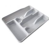 Moonstar Çekmece İçi Kaşıklık 5gözlü Çatal Bıçak Organızer 34x27cm-kş-172-gri