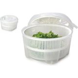 Moonstar Kitchenware Beyaz Salata Kurutucu 0,26x0,26x11 cm Kolay Kullanım ve Su Tahliye Özelliği