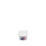 Moonstar Kuru Gıda Bakliyat Saklama Kabı 600 ML 6 Lı Set Beyaz-MAS-104