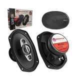 Moonstar Oto Hoparlör Oval 1000W 2 Adet Kapaklı Moonstar MS-69C5