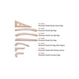 Moonstar Taba Plastik Riga Cetvel Takım (7 Parça) Tek Renk
