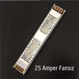 Moontime Alaçatı 12V 25A Şerit LED Trafosu 12VOLT 300WATT 25AMPER Ultra Slim LED T