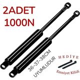 Moontime Alaçatı 2 Adet 1000 N Baza Amortisörü (Baza Pistonu) 2 Adet Emniyet Kilit