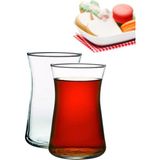 Moontime Alaçatı 6'lı Heybeli Çay Bardağı P42361 029OA - 0 - Siyah
