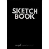Moontime Alaçatı Academy Sketch Book Sert Kapak Eskiz Defteri 80GR A4 96 Yaprak - Siyah