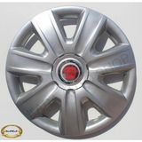 Moontime Alaçatı Albea 14"inç Kırılmaz 4 Adet 1 Takım Gri Jant Kapağı Seti