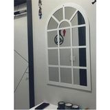 Moontime Alaçatı Beyaz Dekoratif Pencere Model Ayna Boyalı Pleksi Aynalı Kullanıma Hazır 50X80 ve 40X60