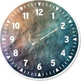 Moontime Alaçatı Dekoratif Türkçe Rakamlı Uv Baskılı Duvar Saati (Sessiz) Akar Mekanizma Metal Akrep Yelkovan