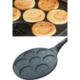 Moontime Alaçatı Döküm Granit Kaplama Emoji Pankek Tavası Pancake 28CM Linka Home