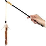 Moontime Alaçatı Flamingo Deri Tüylü Kedi Oltası 50 cm