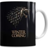 Moontime Alaçatı Game Of Thrones Wınter Is Comıng Kupa Bardak Porselen - 0 - Siyah