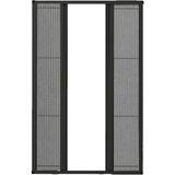 Moontime Alaçatı Istenilen Ölçüde Akordiyon Double Pileli Plise Kapı Sineklik Antrasit Max 210 x 210