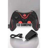 Moontime Alaçatı Kesgin Market ® X3 Gamepad Oyun Kolu Bluetooth Bağlantılı Gamestick Android Uyumlu