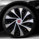 Moontime Alaçatı Kırılmaz Fiat Linea 15'' Inç Uyumlu Jant Kapağı 4 Adet 1 Takım 3005 Logo Hediyeli