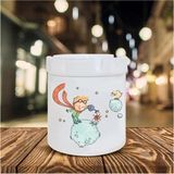 Moontime Alaçatı Küçük Prens Baskılı Seramik Küllük 1