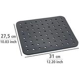 Moontime Alaçatı Lavabo Matı Kare Cam Gri Lavabo Matı, Ekstra Güçlü Gri 1053513
