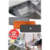 Moontime Alaçatı Lavabo Temizliği Için Ideal Çok Fonksiyonlu Paspas Sabun, Sünger ve Fırça Için Ekstra Alan