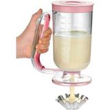 Moontime Alaçatı Pankek Hamur Akıtma Pratik Ölçülü Hamur Dağıtıcı Porsiyonlayıcı Pancake Krep Muffin Kolay Dökme Kap