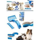 Moontime Alaçatı Petzoom Kedi Köpek Basmalı Fırça ve Tüy Kesme Jiletli Tarak