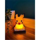 Moontime Alaçatı Pikachu Gece Lambası Çocuk Odası Gece Lambası Masaüstü Lambası - 001-Renkli