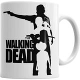 Moontime Alaçatı The Walking Dead Rick Grimes Michonne Daryl Carl Kupa Bardak - 0 - Siyah