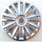 Moontime Alaçatı Volkswagen Polo - Golf - Bora 14'' Inç Jant Kapağı 4 Adet Kırılmaz Esnek - Amblem Hediyeli