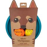 Moontime Alaçatı Woofpack Frizbi Top Köpek Oyuncağı Oyun Seti