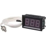 Moontime Alaçatı XH-B310 12V K Tipi M6 Termokupl Dijital Termometre - Yeşil