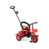 Moony Baby MB504 Trend Bike Ebeveyn Kontrollü 3 Tekerlekli Çocuk Bisikleti kirmizi-siyah