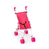 Moonybaby MB1001 Oyuncak Baston Bebek Arabası Fuşya / Metal Gövdeli